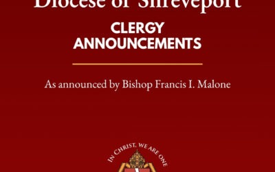 Clergy Announcement May 27, 2026
