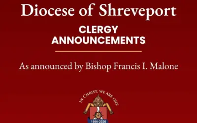 Clergy Announcements April 27, 2026